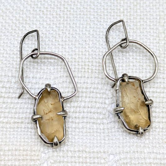 Oregon Sunstone Earrings #2