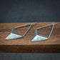 Silver Triangle Earrings