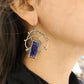 Lapis Woven Earrings