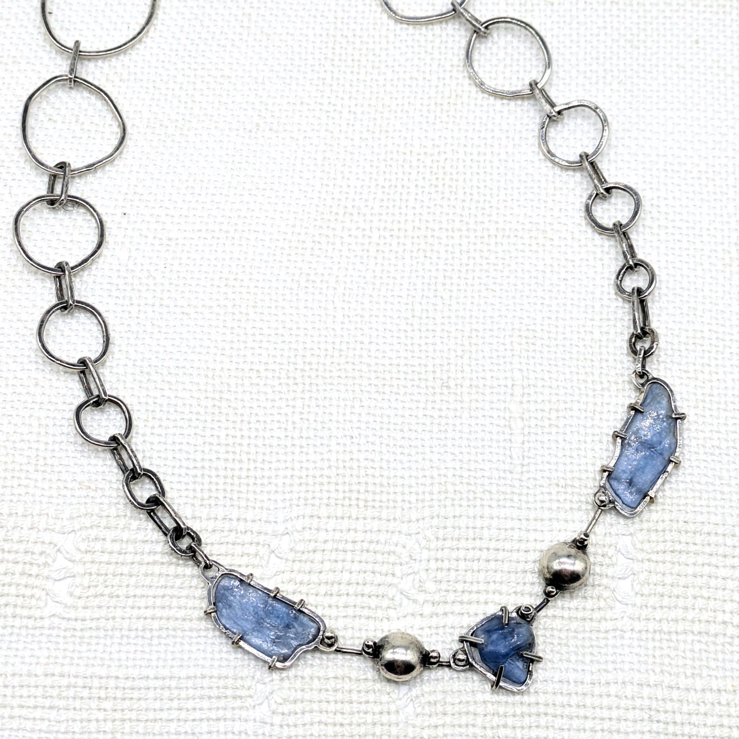 Kyanite Necklace with Chain