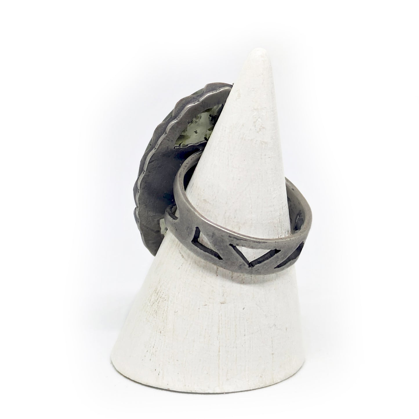 Epidote Ring Size 8