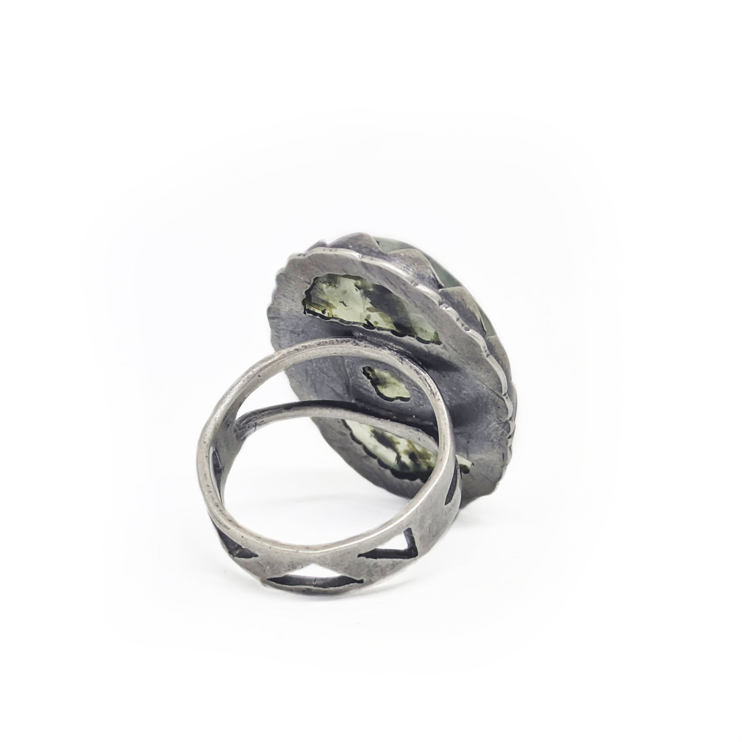 Epidote Ring Size 8