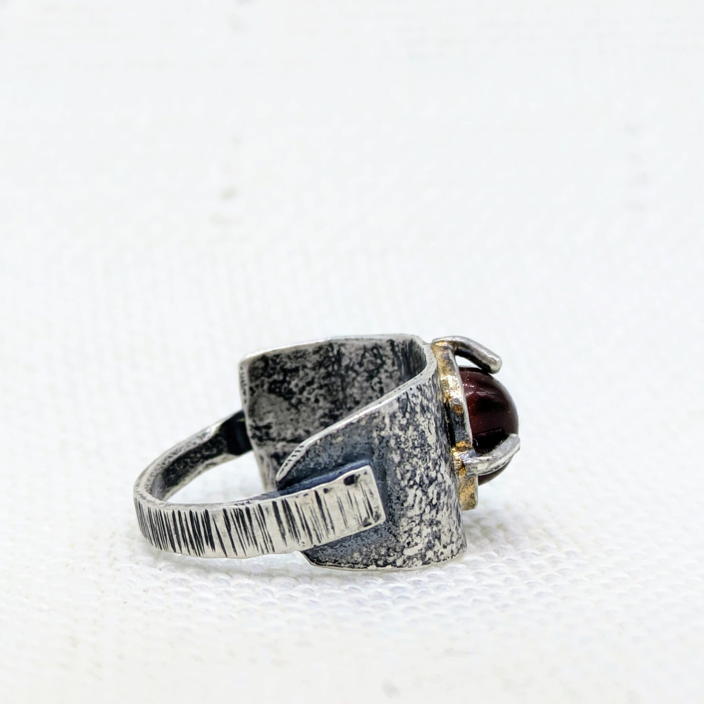 Oregon Fire Agate Ring